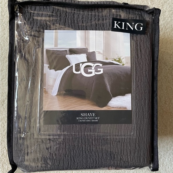 UGG Bedding Ugg Shaye King Duvet Set New Poshmark